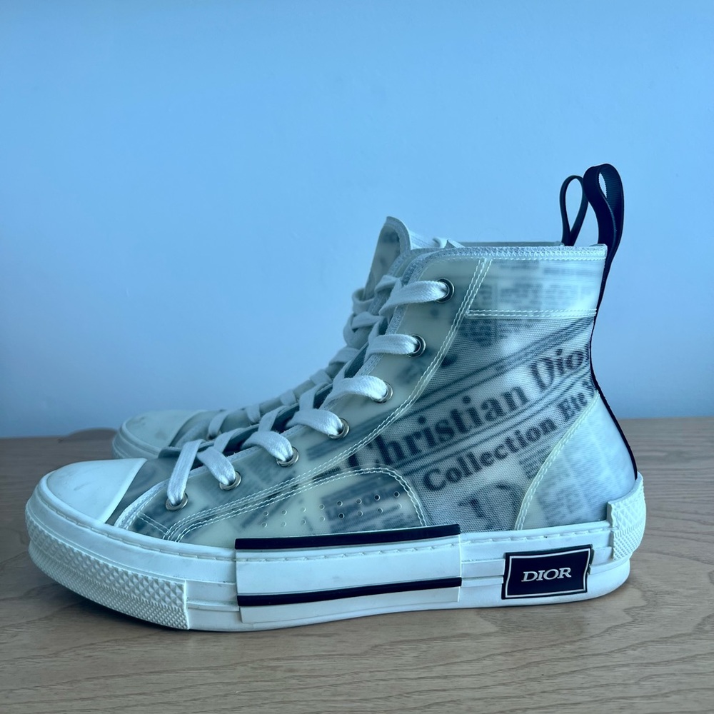 Dior B23 High Top Sneaker Size 40 - Picture 2 of 6